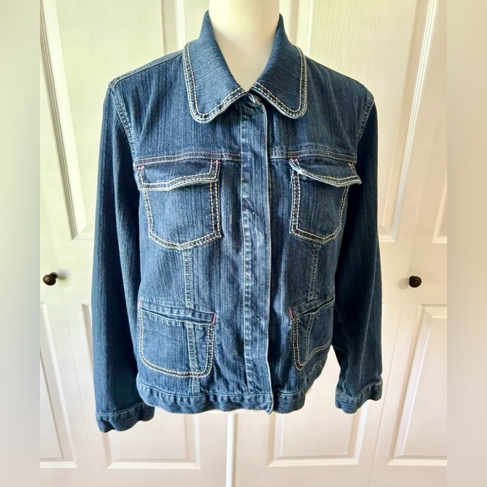 Jacket Avenue Blues Jean denim woman’s size 18/20 coat